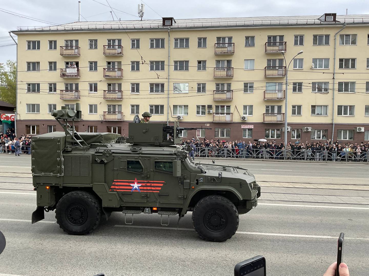 Парад военной техники
