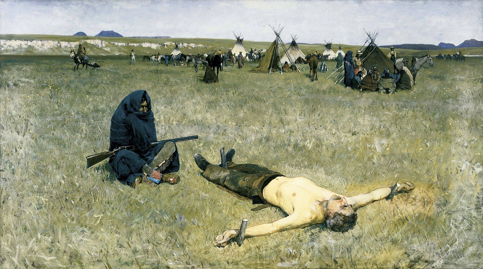 Анри Фарни. Пленник. 1885