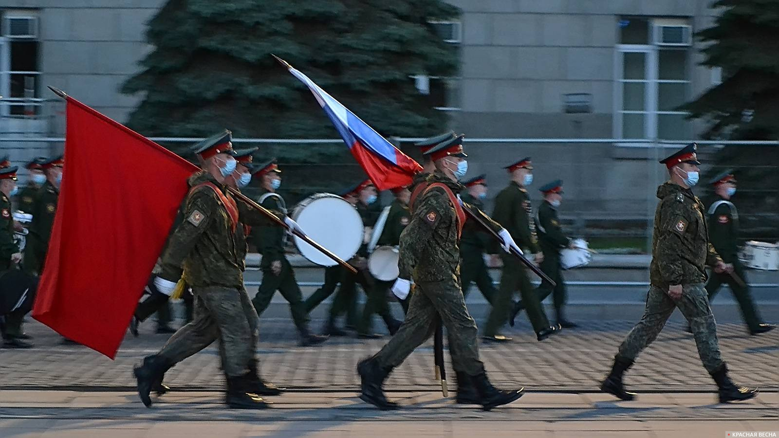 Репетиция парада Победы в Екатеринбурге, 16.06.2020