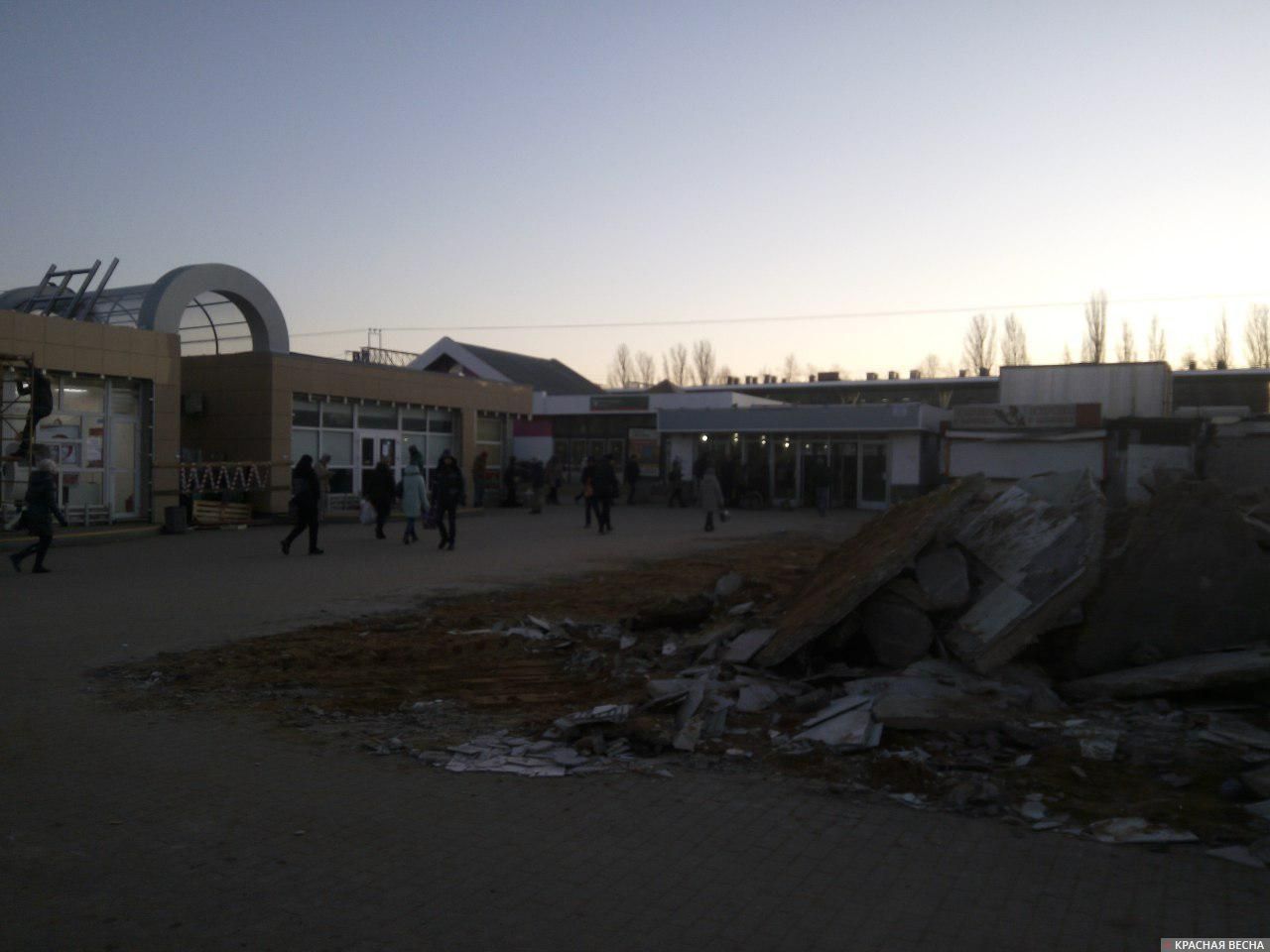 Ремонт вокзала в Подольске