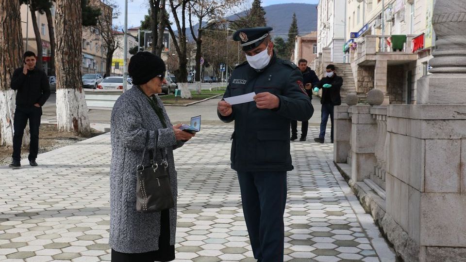 Сотрудники полиции Арцаха