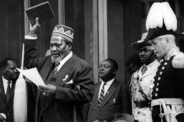 Инаугурация Джомо Кеньятты в 1964 году