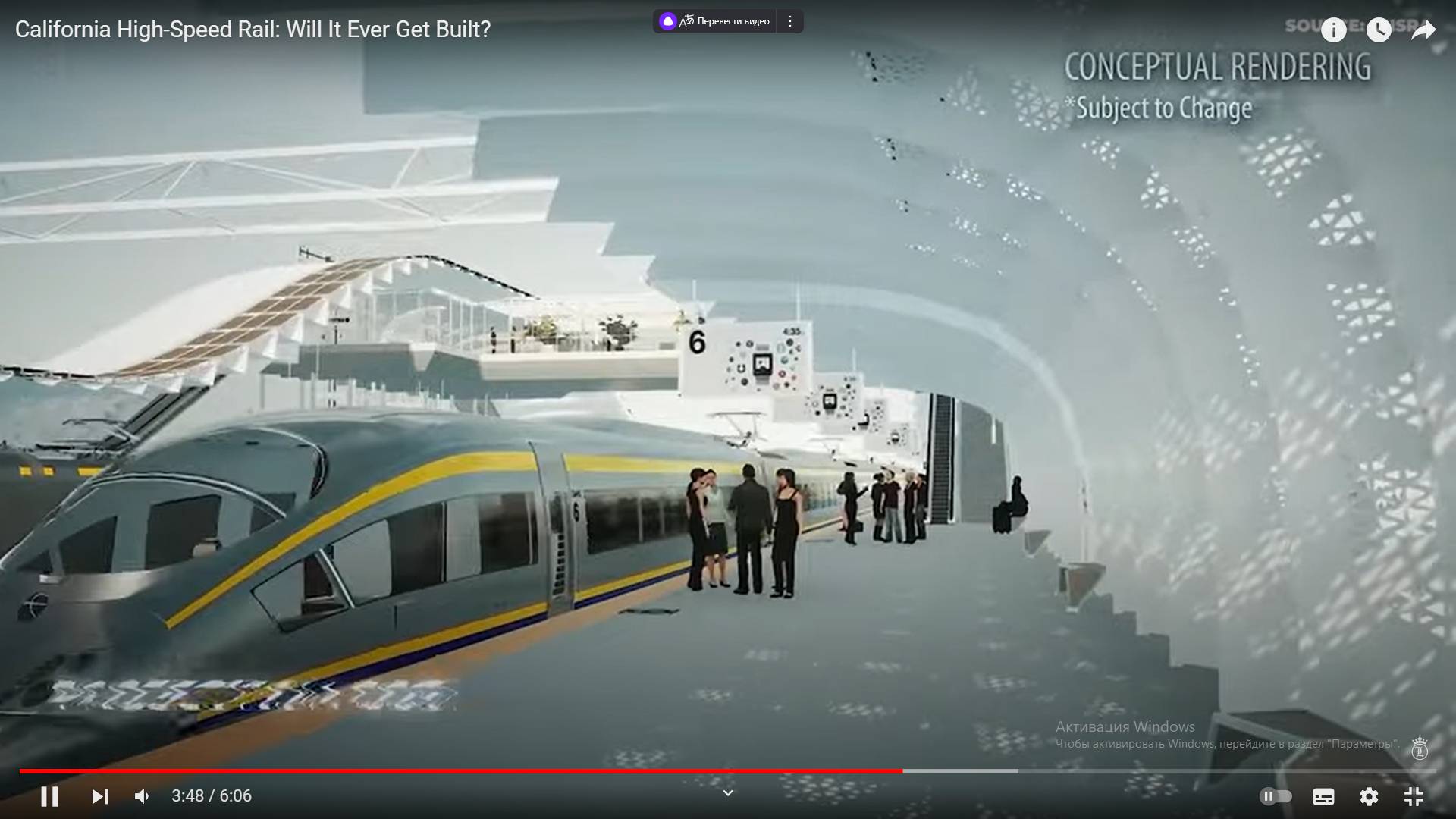 Цитата из видео «California High-Speed Rail: Will It Ever Get Built?» пользователя Details in Luxury, youtube.com