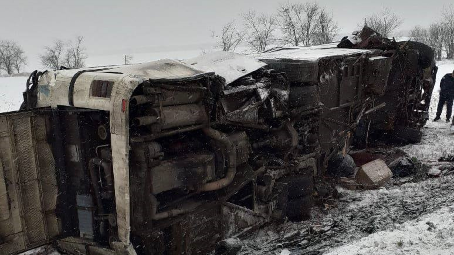 ДТП с автобусом «Краснодар — Махачкала» в Ингушетии