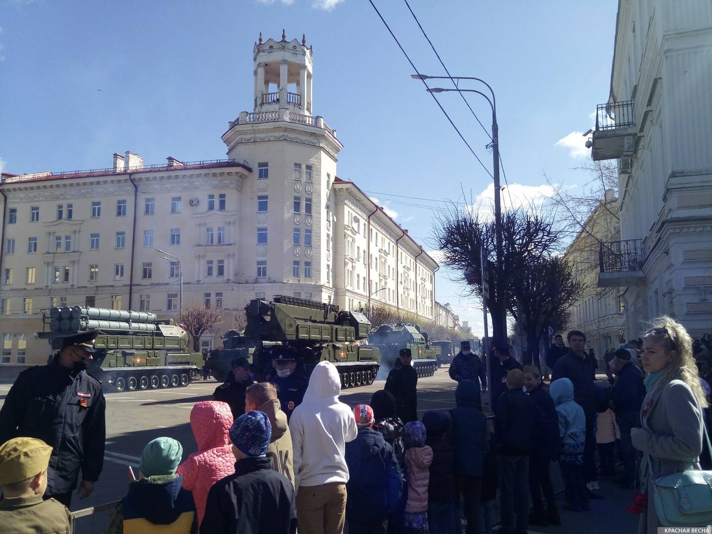 Парад войск Смоленского гарнизона