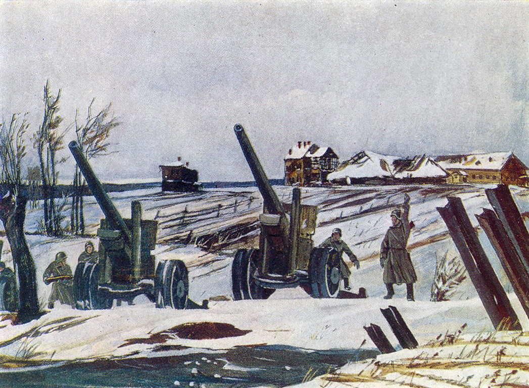 Александр Дейнека. Перед наступлением. 1943