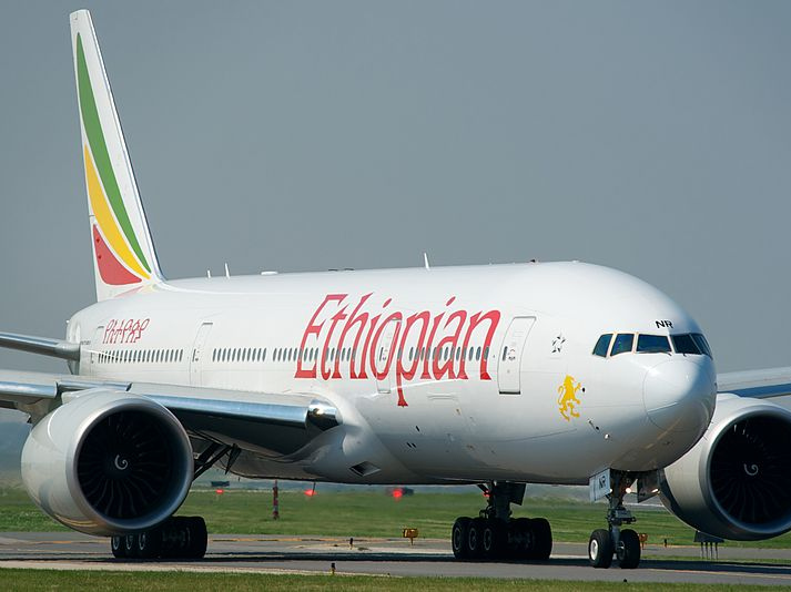 Самолет Ethiopian Airlines