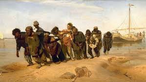 И. Е. Репин. Бурлаки на Волге. 1870–1873 гг.