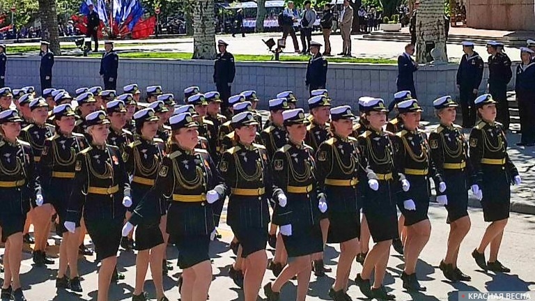 Парад Победы в Севастополе 