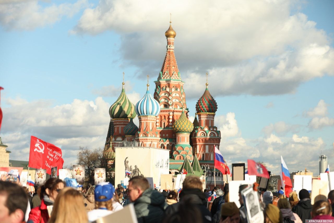 «Бессмертный полк», Красная площадь