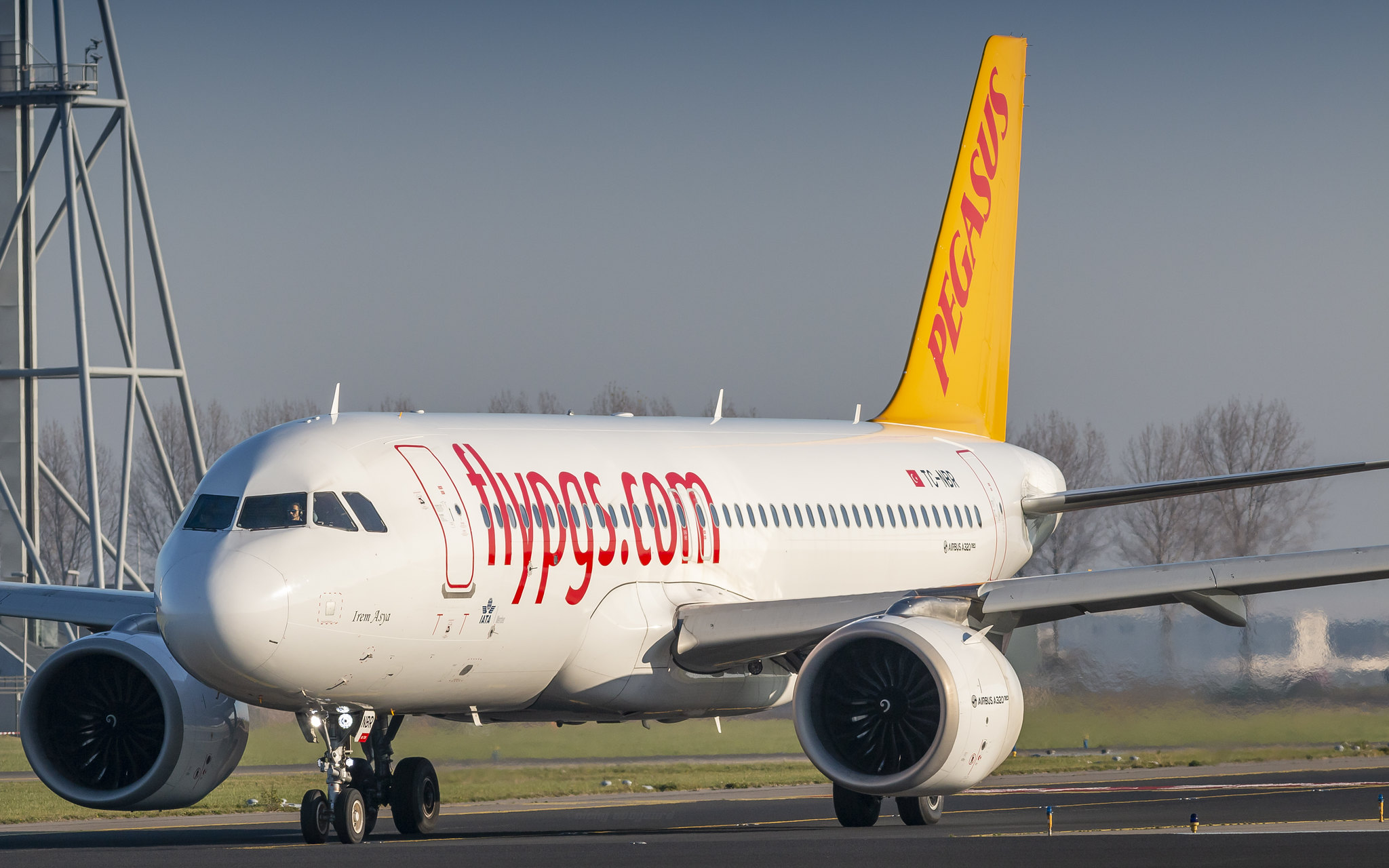 Самолет авиакомпании Pegasus Airlines