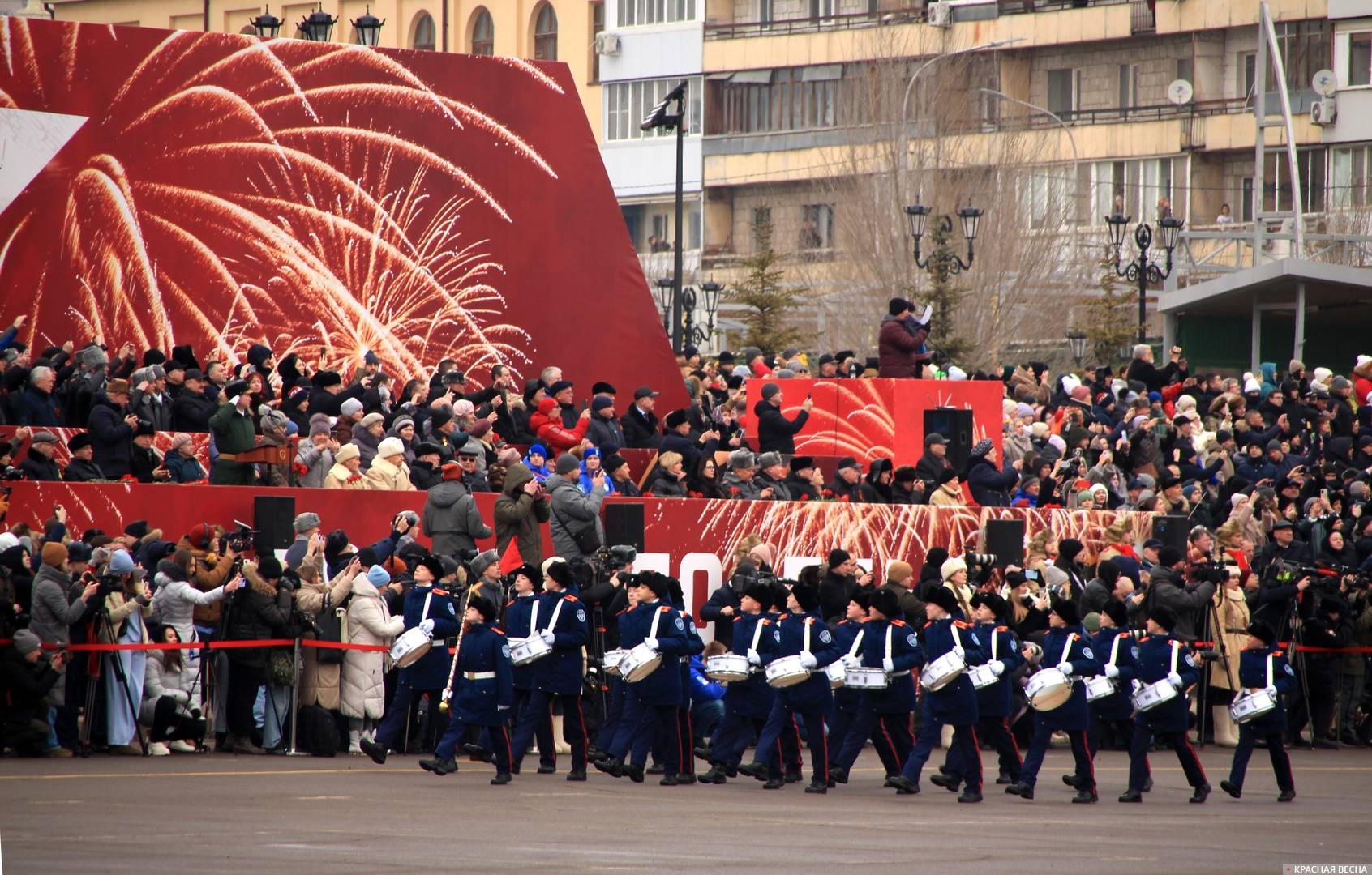 Парад 2 февраля. Сталинград