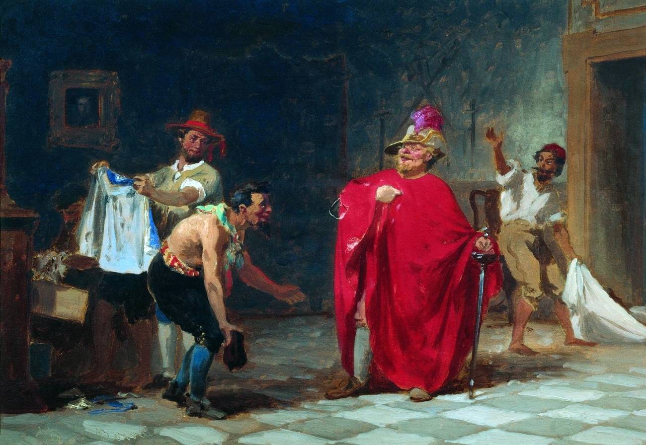 Фёдор Бронников. Маскарад. 1870