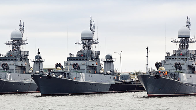 Корабли Ленинградской военно-морской базы Балтийского флота