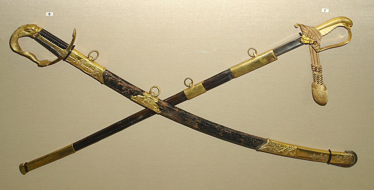 Сабли шведские морские офицерские (XVIII–XIX вв.)