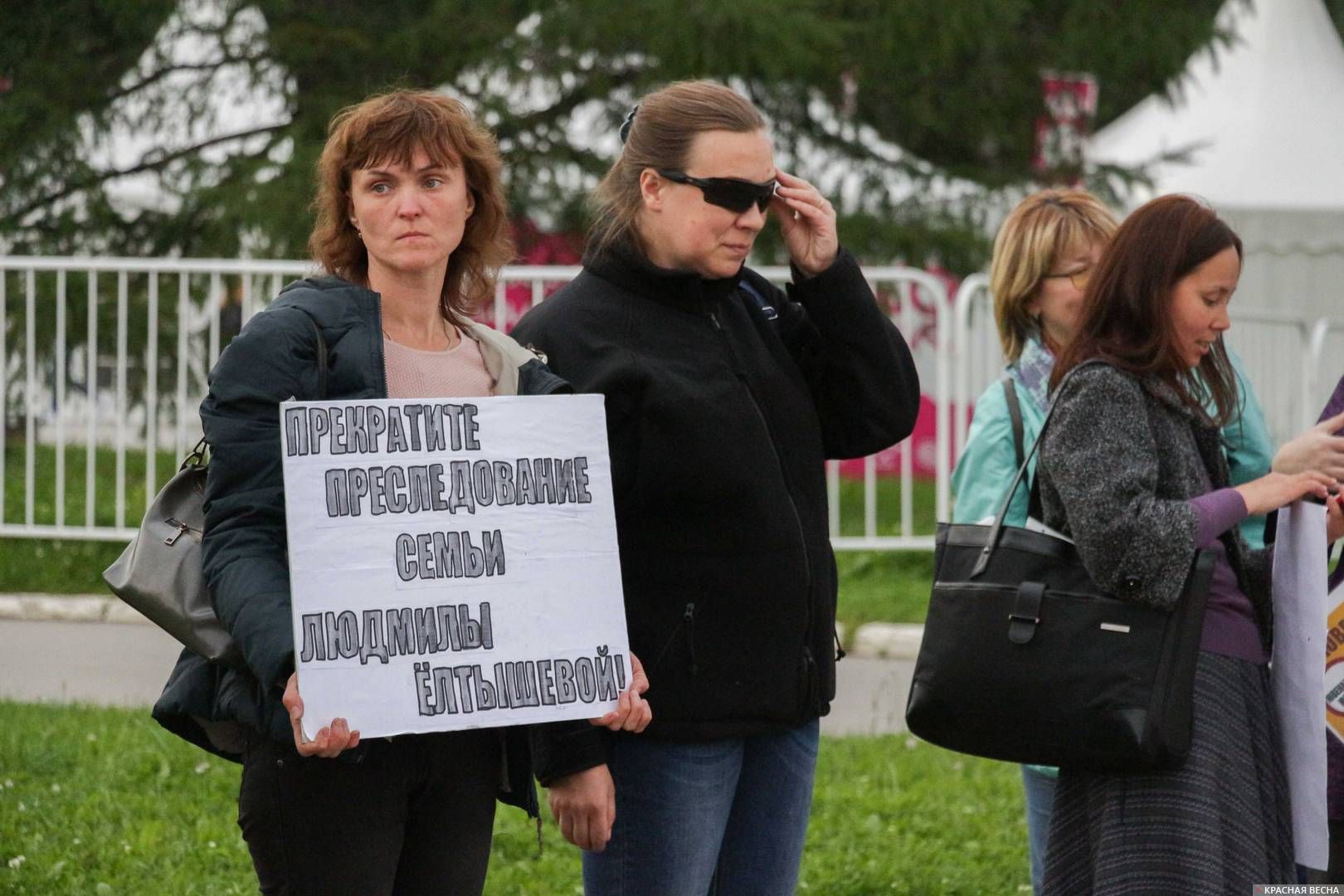 Пикет против вторжения соцслужб в семью. Пермь