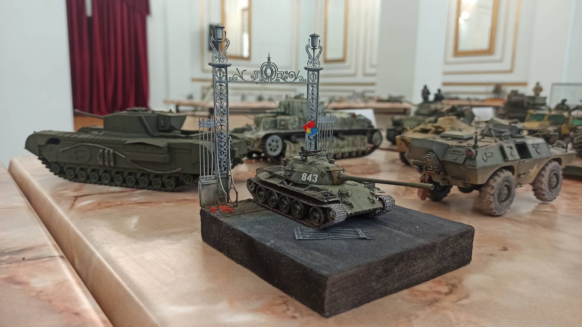 Т-54. Вьетнам. Масштаб 1:72