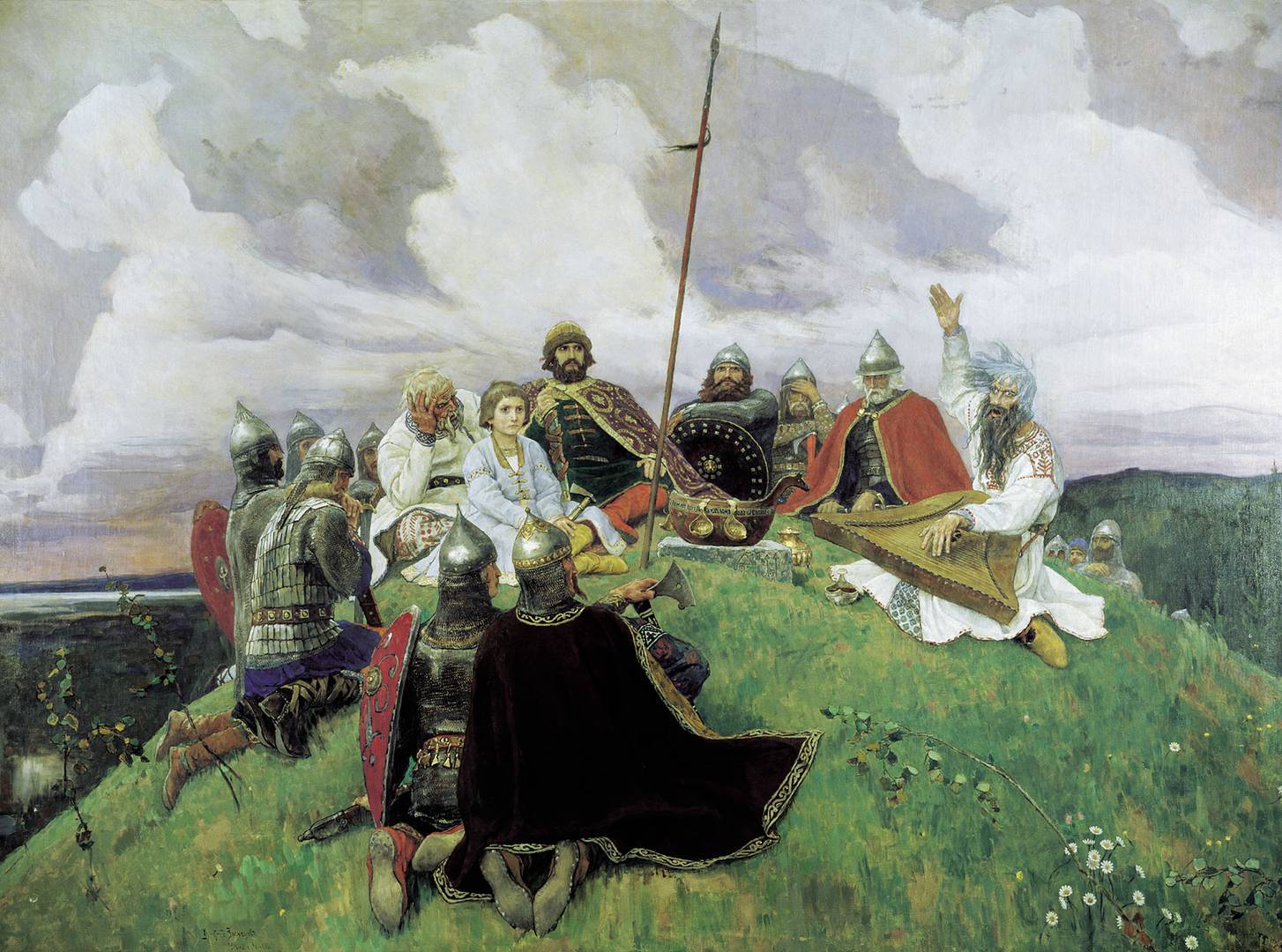 Виктор Васнецов. Баян. 1910.