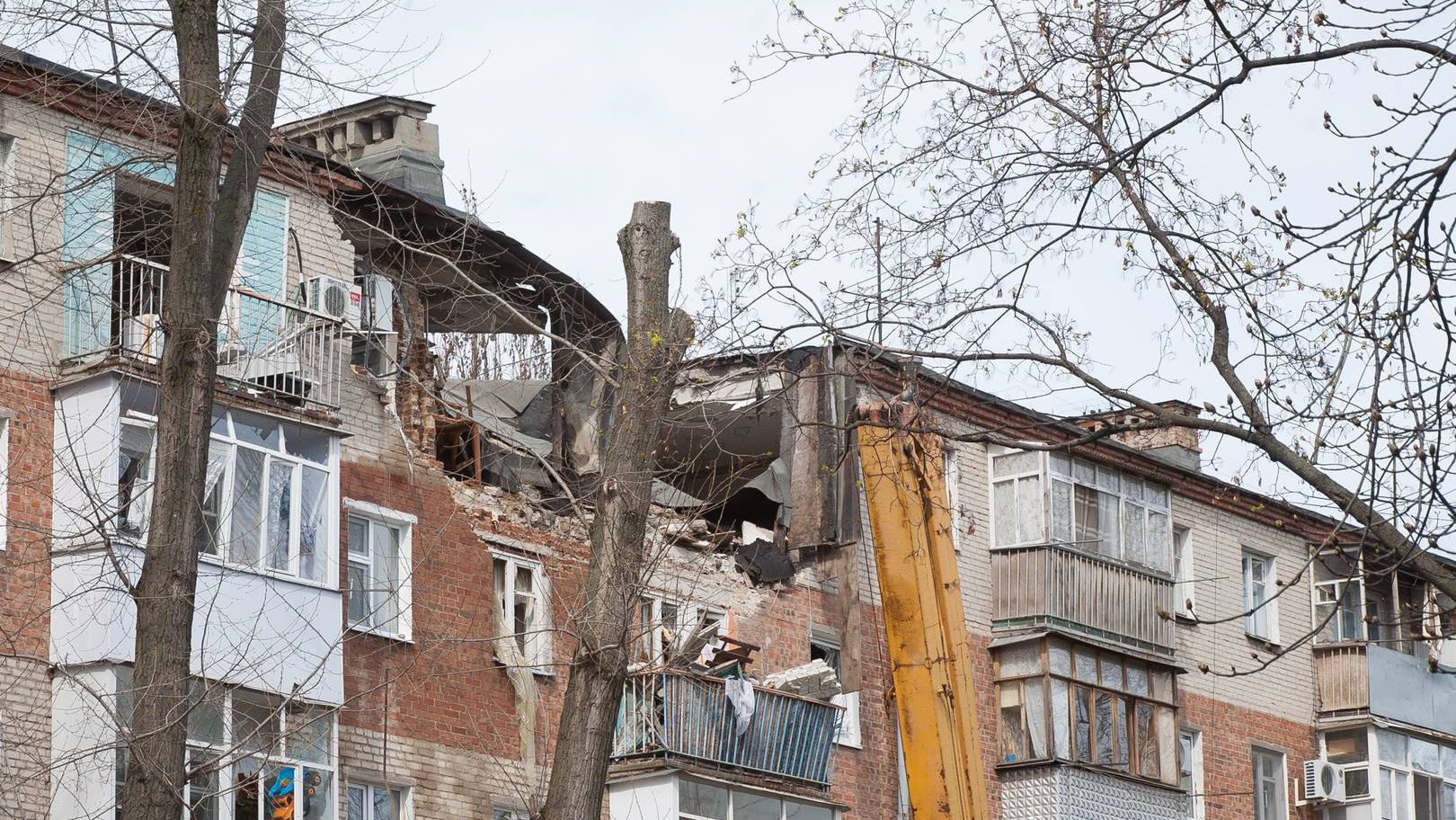 Взрыв бытового газа в многоэтажном доме