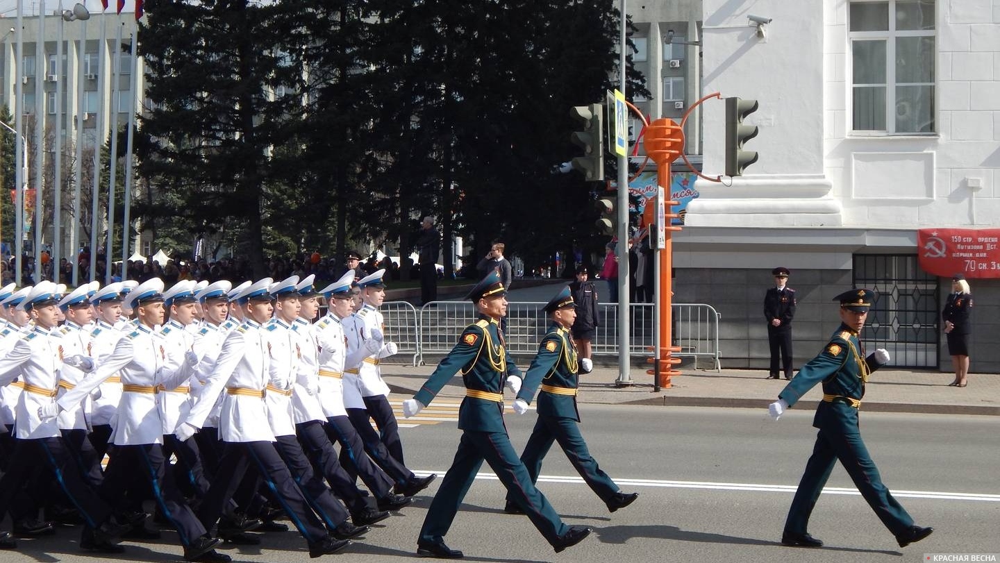 Парад Победы в Кемерове