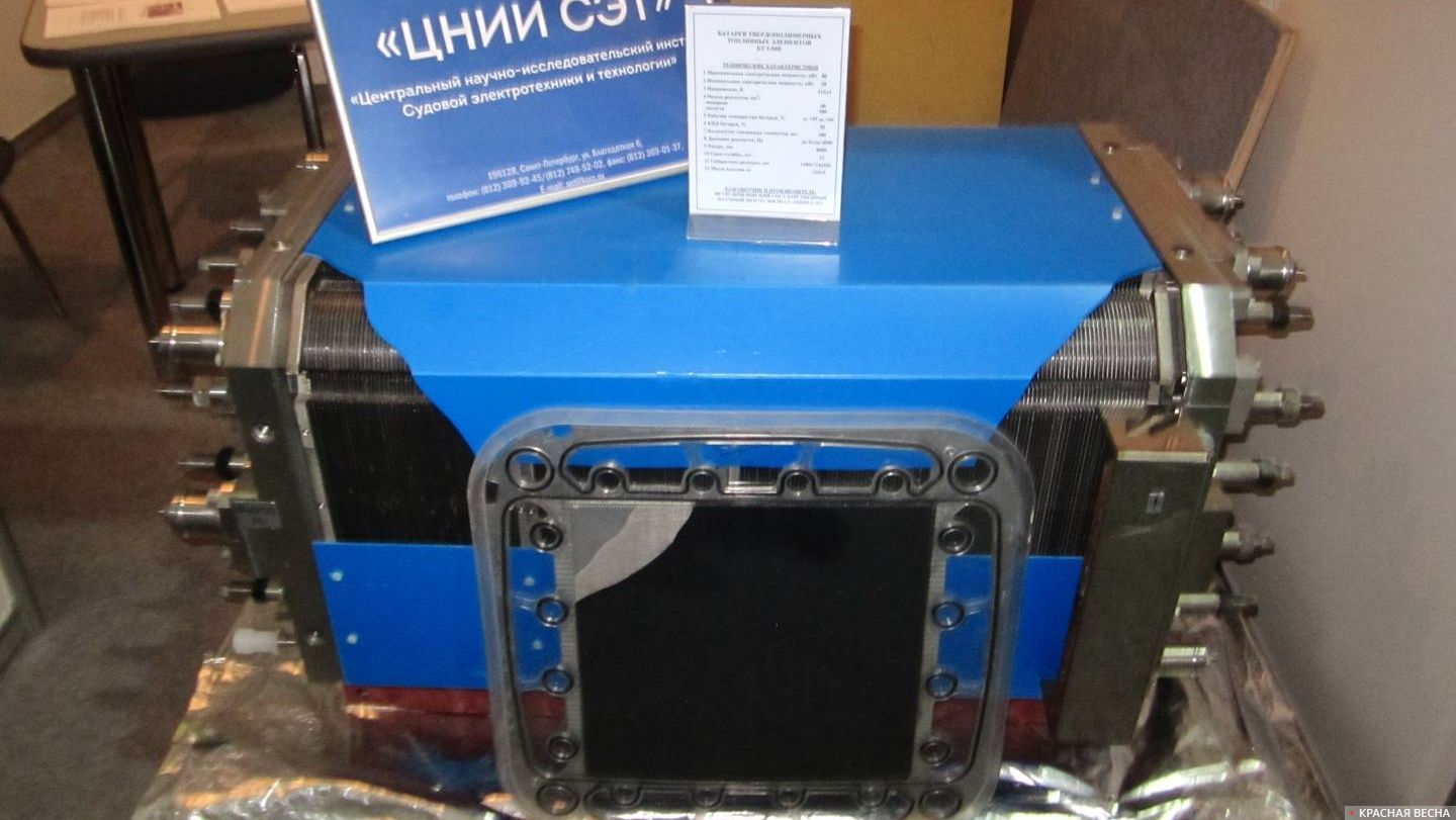 Батарея твердополимерных топливных элементов БТЭ-50В (водородная)