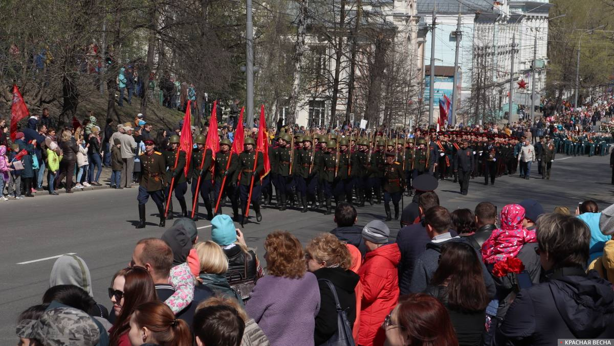 Парад 9 мая. Томск