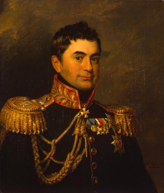 Джордж Доу. Портрет Петра Михайловича Волконского (1776-1852). 1823•год