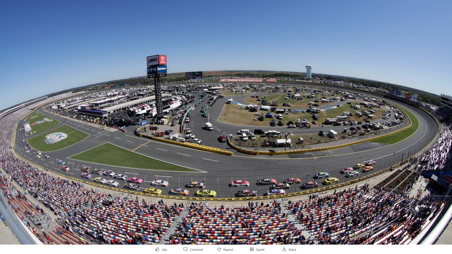 Гоночная трасса Charlotte Motor Speedway