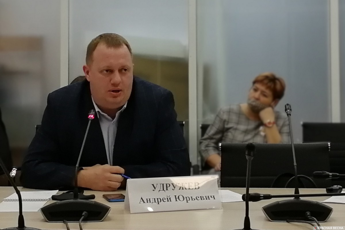 Председатель совета отцов города Ангарска Андрей Удружев