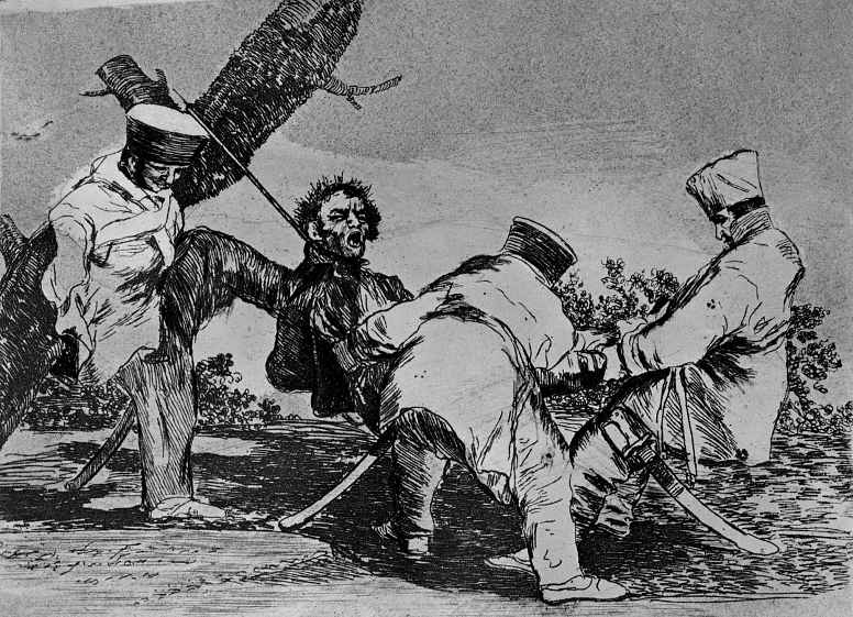 Франсиско де Гойя. За что. 1814