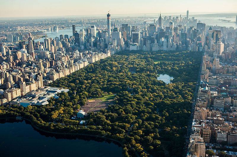 Global Citizen Festival Central Park New York City from NYonAir