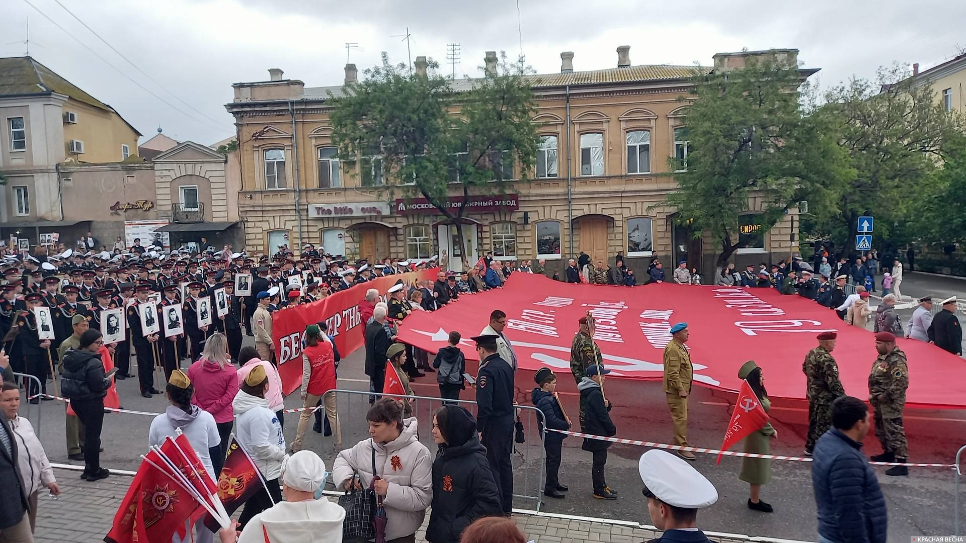 Сбор участников у Астраханского Кремля