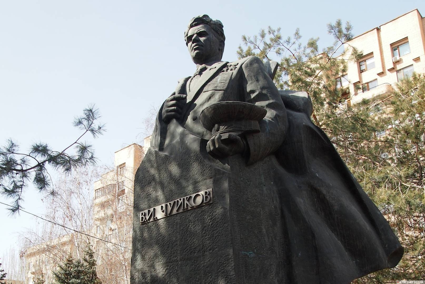 Памятник Чуйкову. Волгоград
