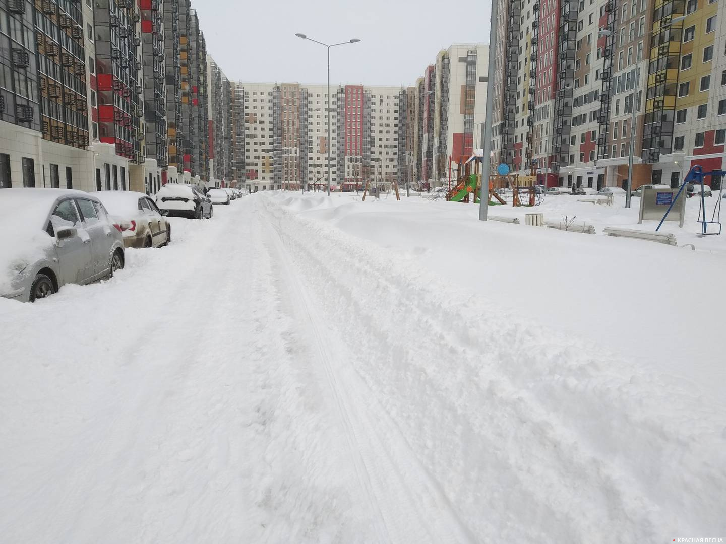 Москва. Северный район, ул. Долгопрудная аллея