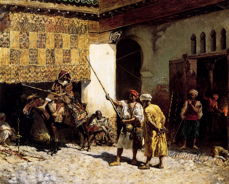 Арабский оружейник. Эдвин Лорд Уикс