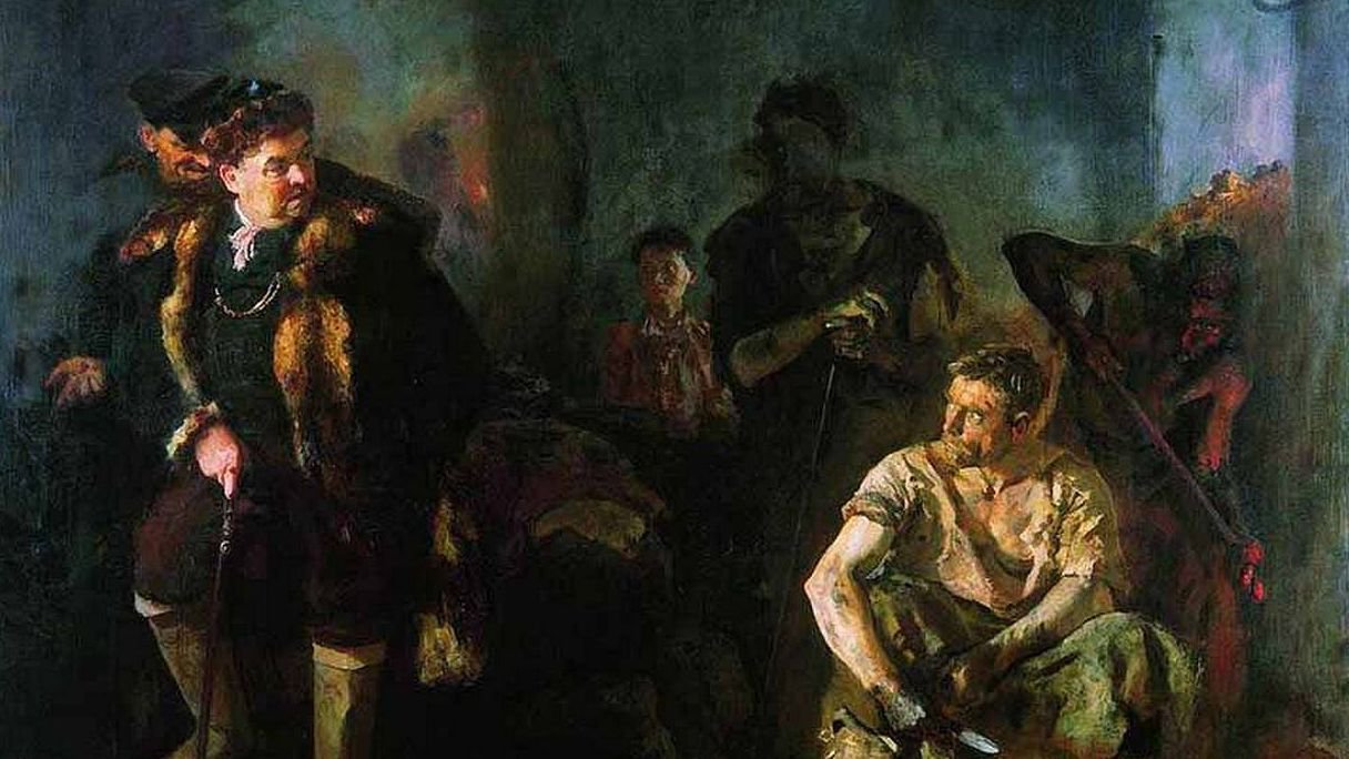 Борис Иогансон. На старом уральском заводе. 1937