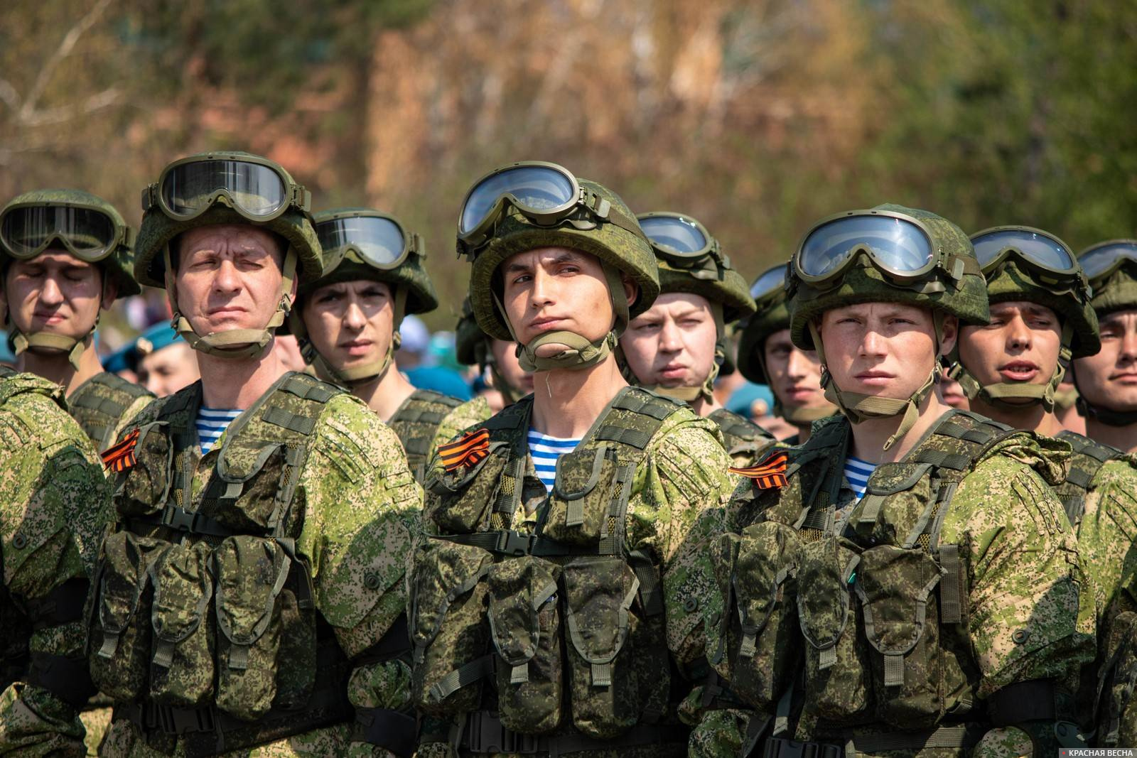 Построение войск. Омск. 09.05.2021