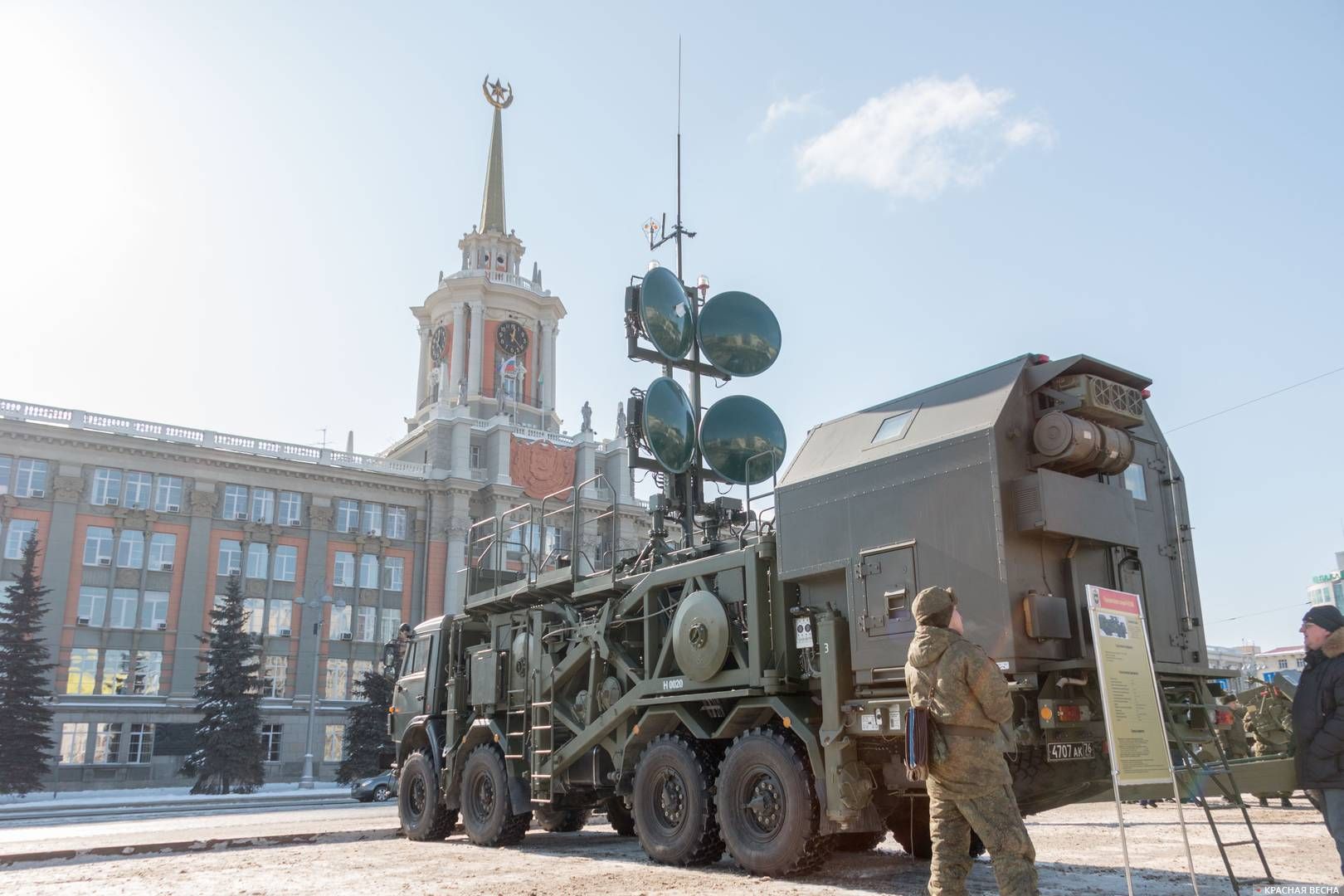 Радиорелейная станция Р-431 АМ. Екатеринбург. 11.03.2018