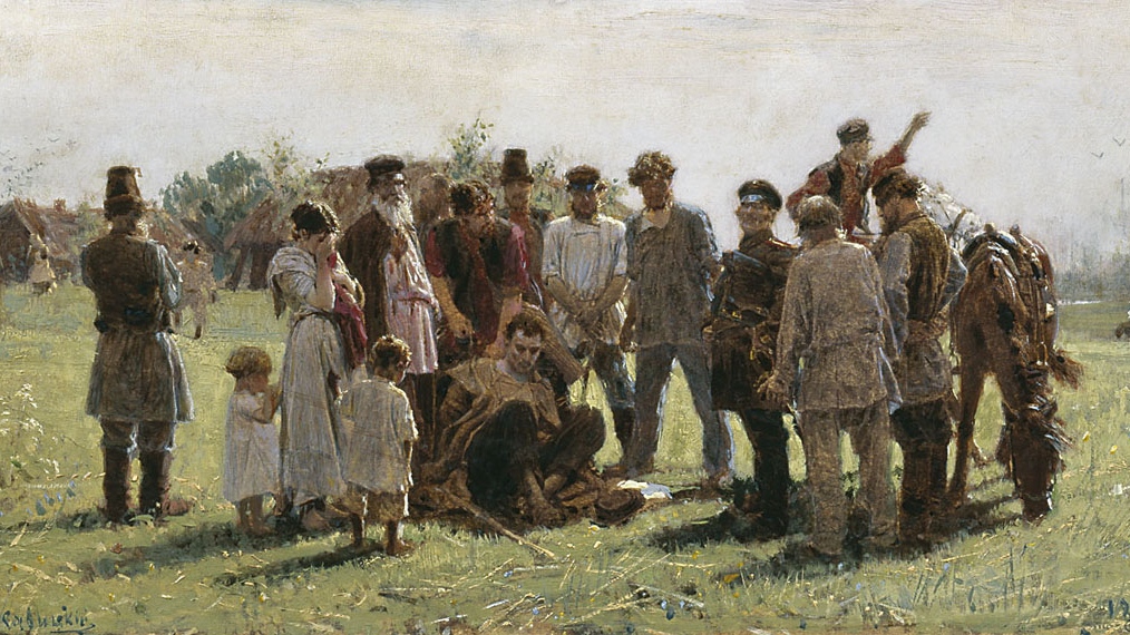 Константин Савицкий. Беглый (фрагмент). 1883