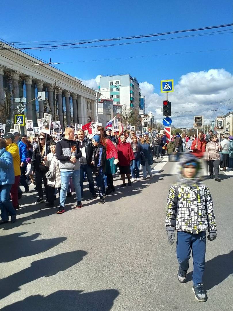 Шествие «Бессмертного полка» в Калуге