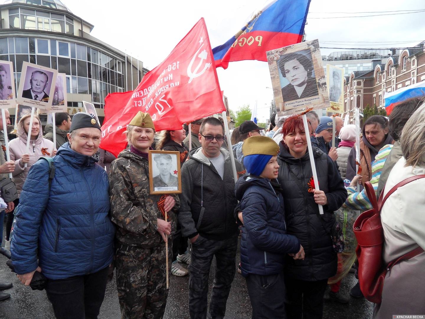 Туляки в колонне Бессмертного полка