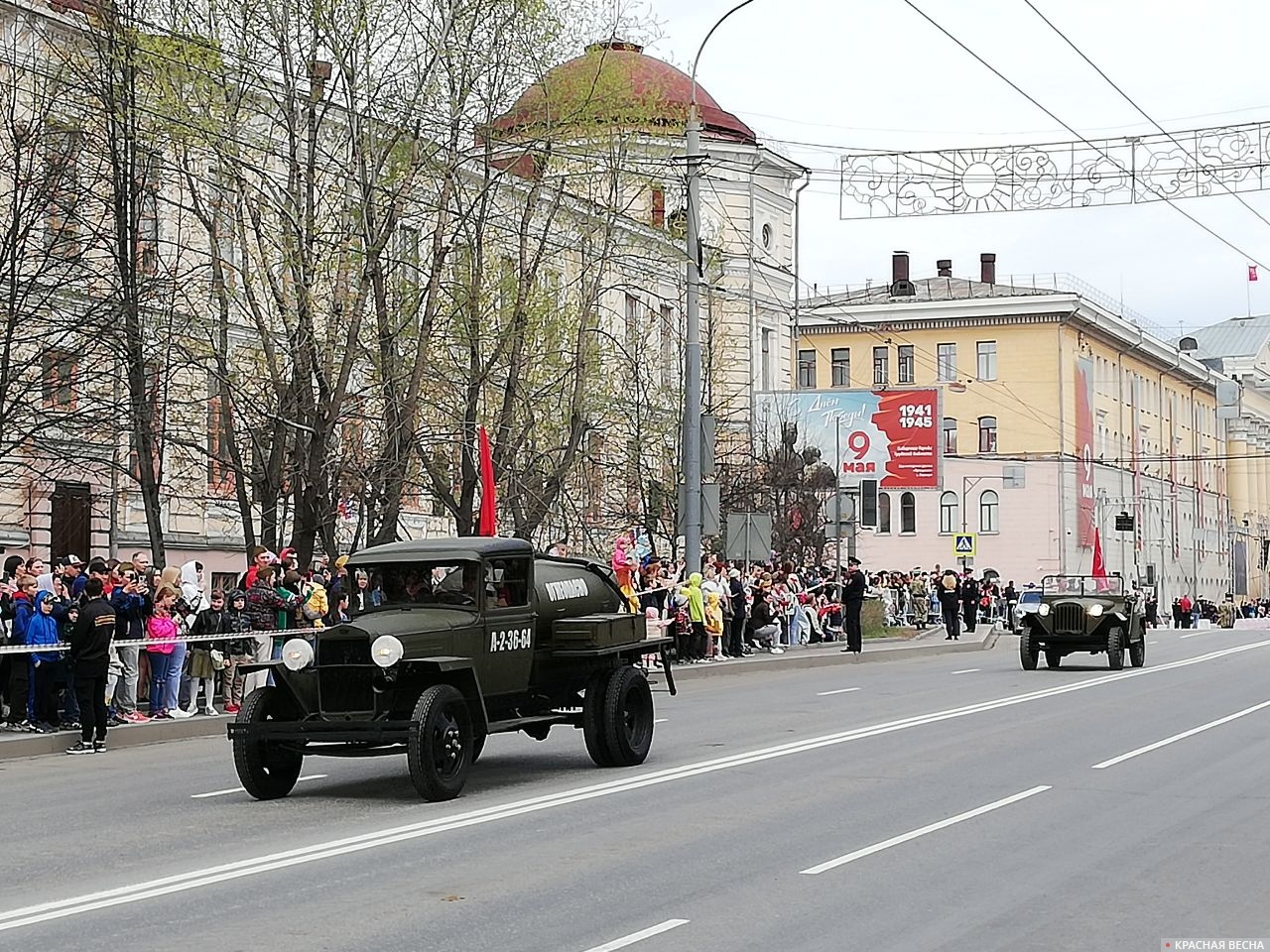 Томск. Парад Победы. Военная техника