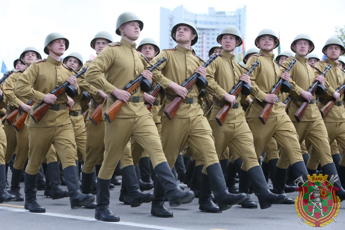 Парад в Минске, посвященный 75-летию Победы в Великой Отечественной войне (Фото: Министерство обороны Республики Беларусь)