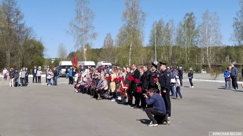 День Победы у Мемориала Славы в Первоуральске