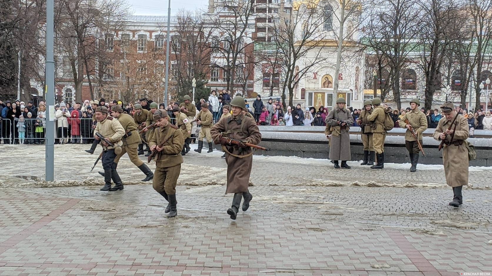 Реконструкция сражения