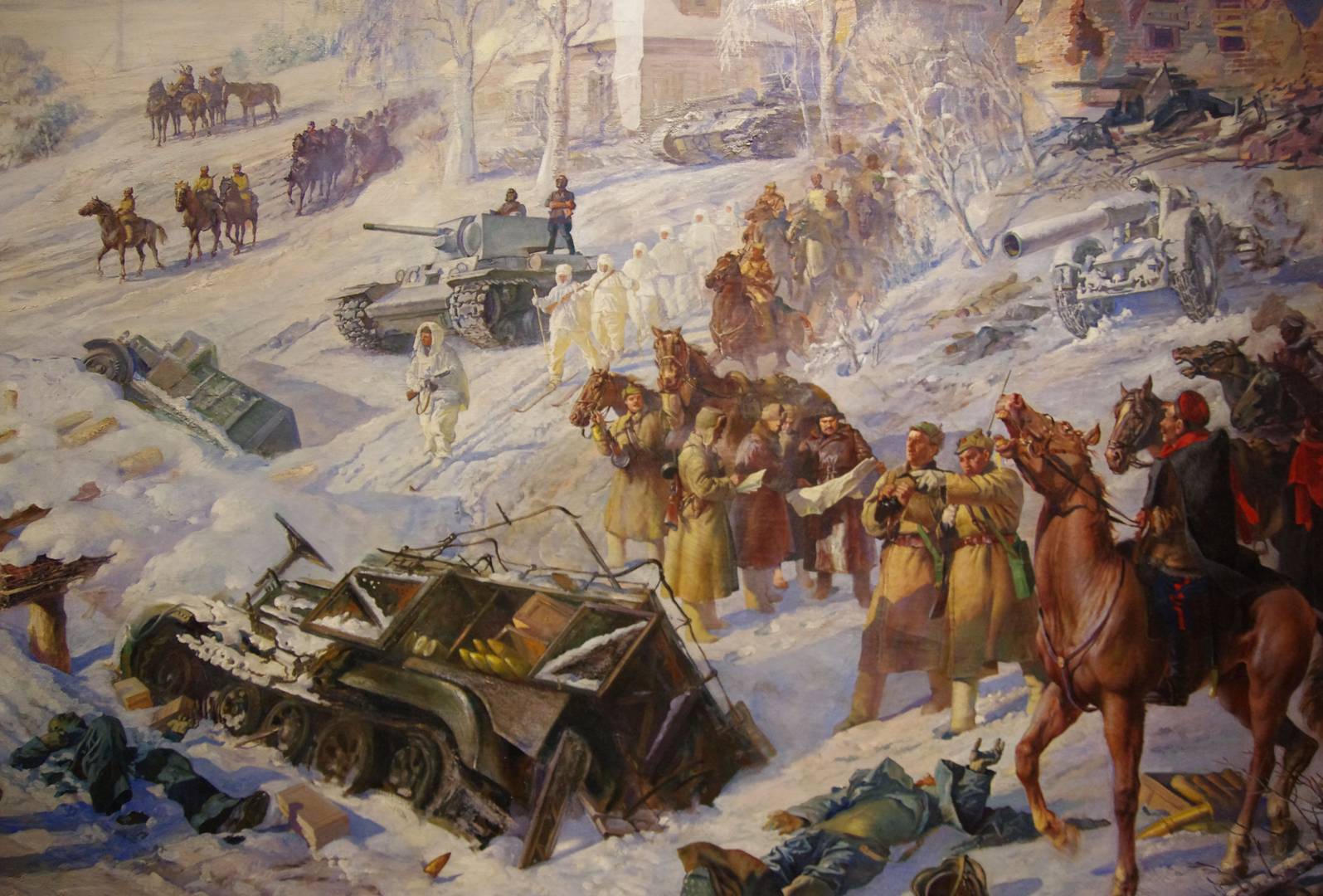 В. Яковлев. Бой под слободой Стрелецкой. 1942