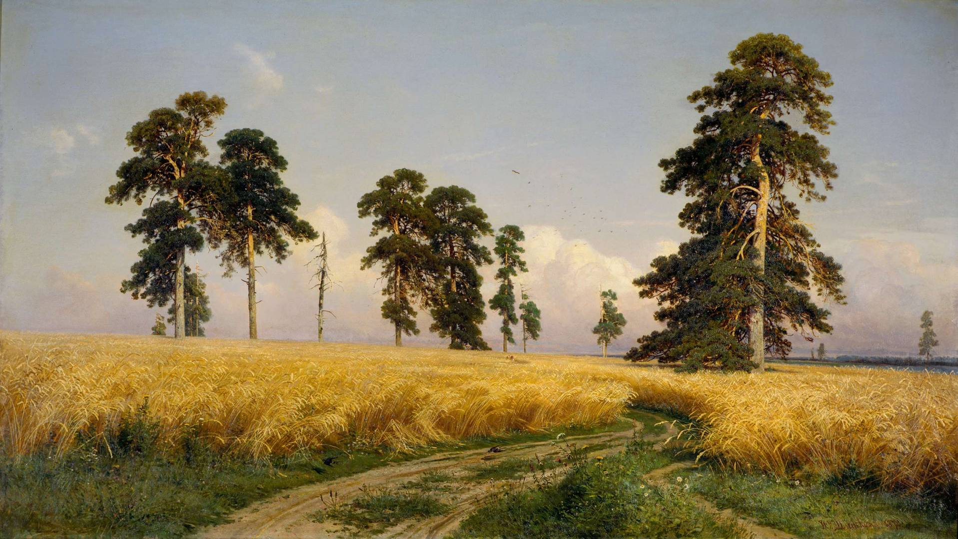 Иван Шишкин. Рожь. 1878