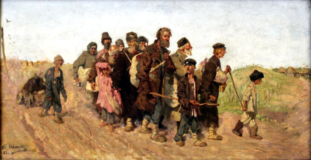 Сергей Иванов. Слепцы. 1883