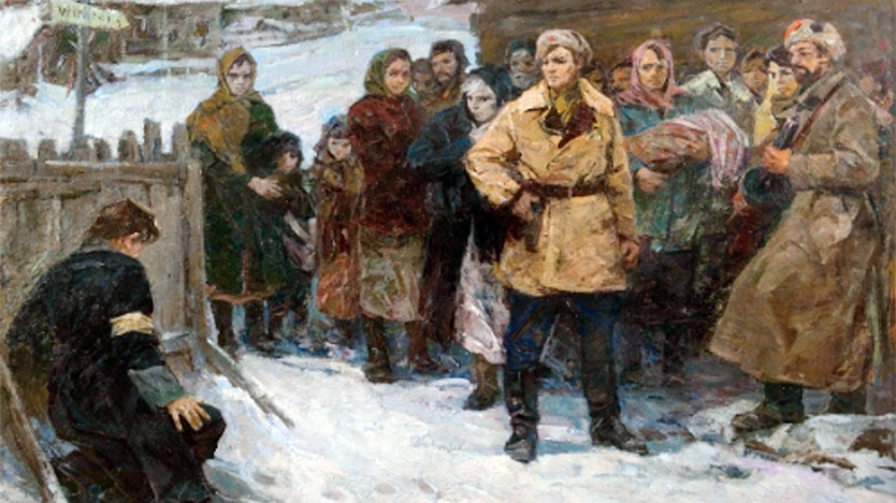 Виктор Ладейщиков. Суд над полицаем. 1976