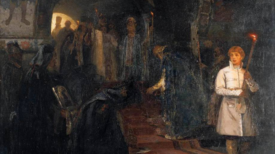 Михаил Нестеров. До государя челобитчики. 1886